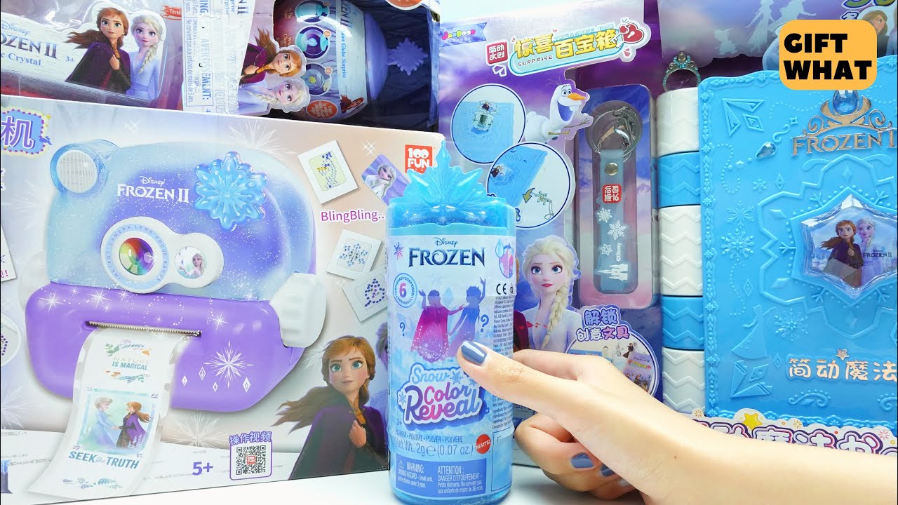 FROZEN Elsa 2 Collection and Instant DIY Sticker 【 GiftWhat 】