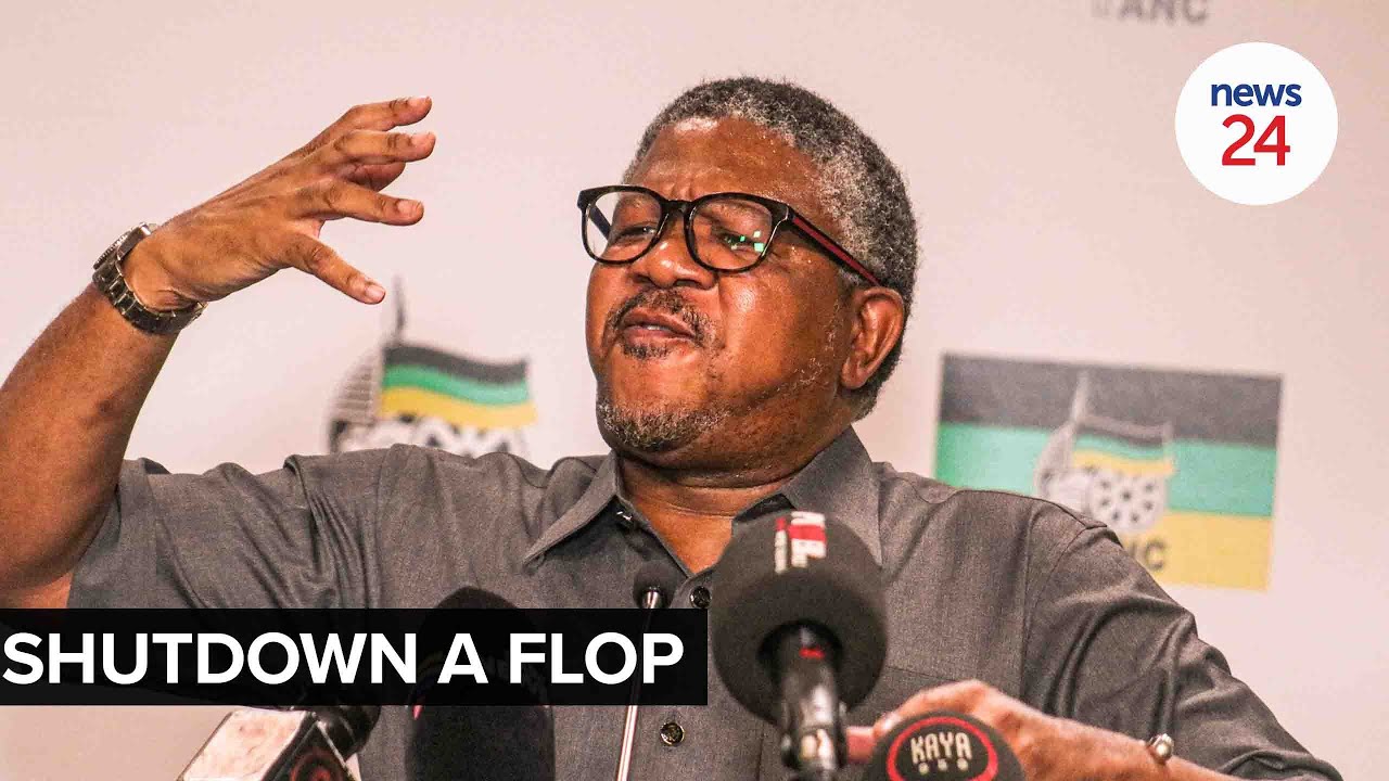 WATCH | Fikile Mbalula defends SANDF deployment for 'flop' EFF shutdown