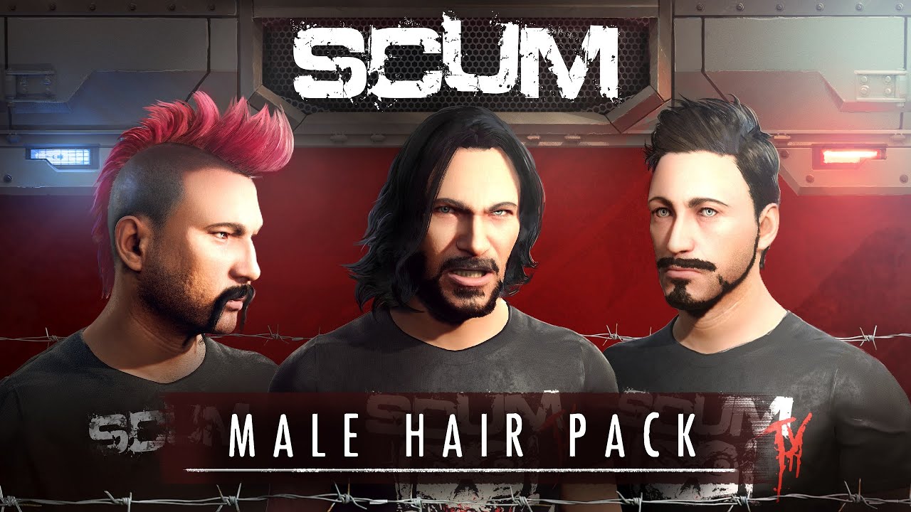 SCUM - Male Haircuts DLC Trailer