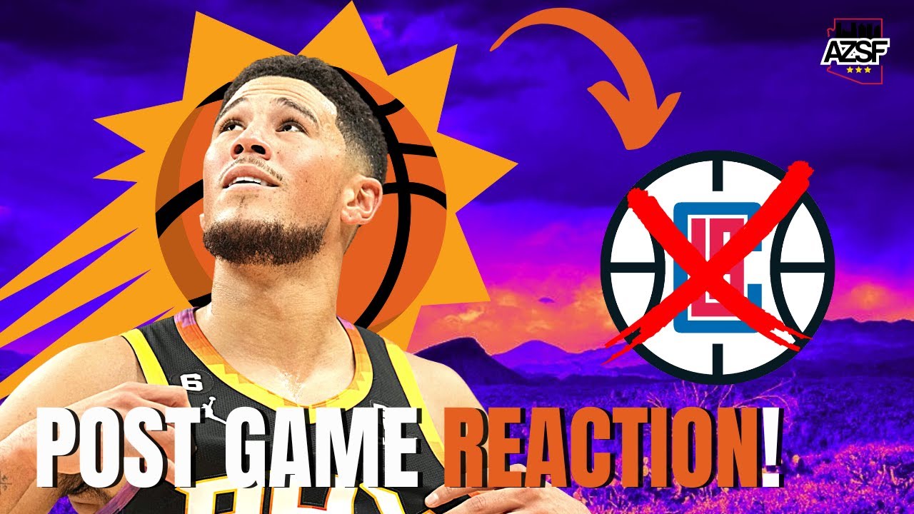 POST GAME REACTION: THE PHOENIX SUNS PUNCH THEIR TICKET AND ARE GOING INTO THE NEXT ROUND!