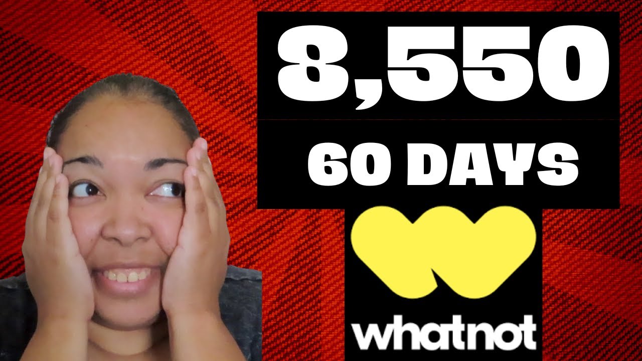 How much I made on Whanot ? I made 8,550 in 60 Days on Whatnot with zero following