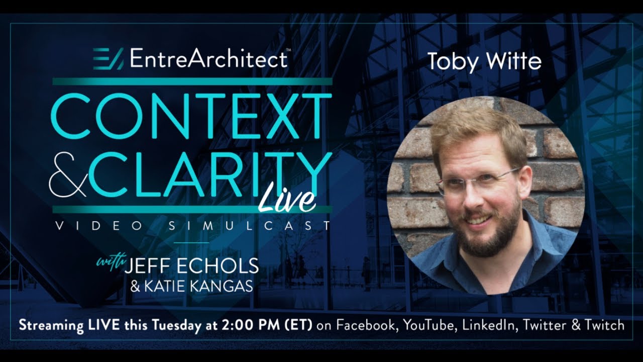 Toby Witte - Supersizing Bliss (Context & Clarity LIVE)