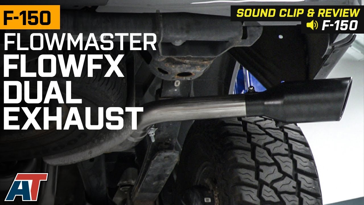 2015-2020  F-150  Flowmaster FlowFX Dual Exhaust System with Black Tips Review & Sound Clip
