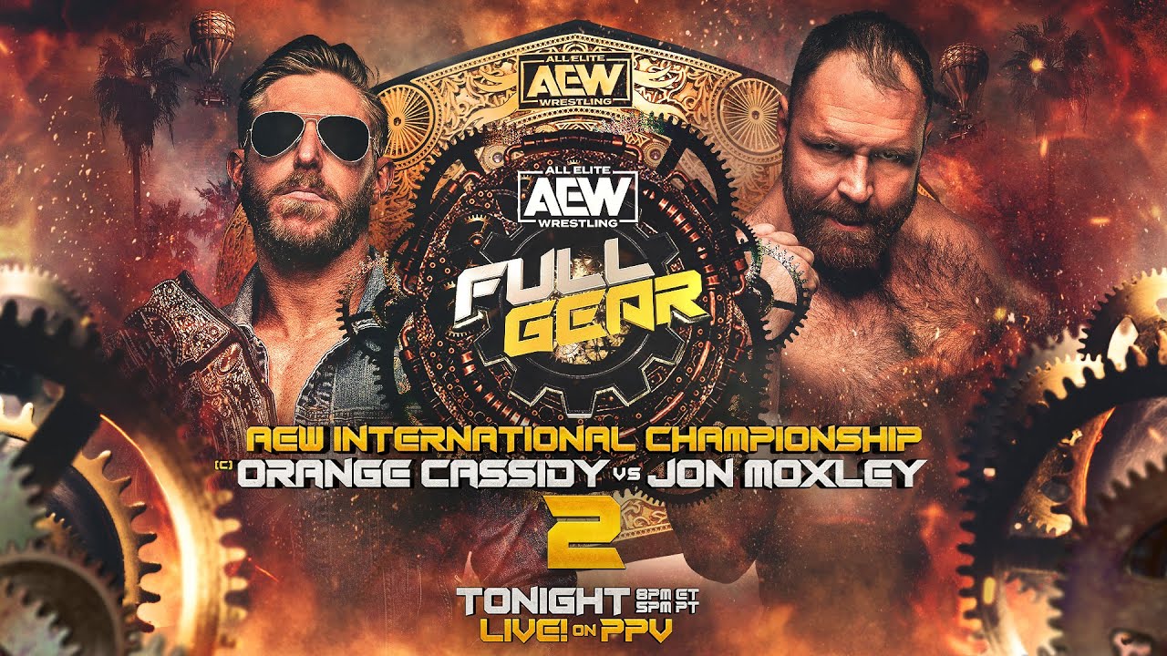 AEW International Championship: Orange Cassidy v Jon Moxley 2 | AEW Full Gear, LIVE Tonight on PPV