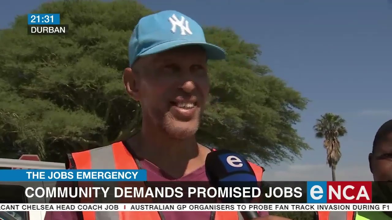 The jobs emergency | Community demands promised jobs