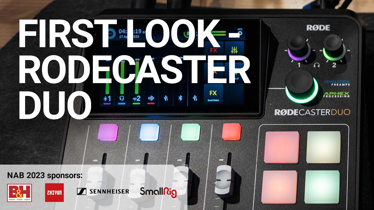 First look at RODE’s RodeCaster Duo and RodeCaster Pro II firmware updates