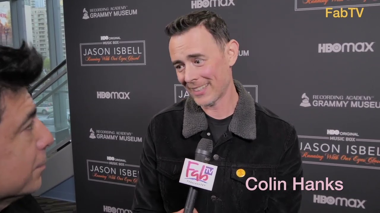 Colin Hanks attends the premiere of HBOs documentary "Jason Isbell: Running with our Eyes Closed"