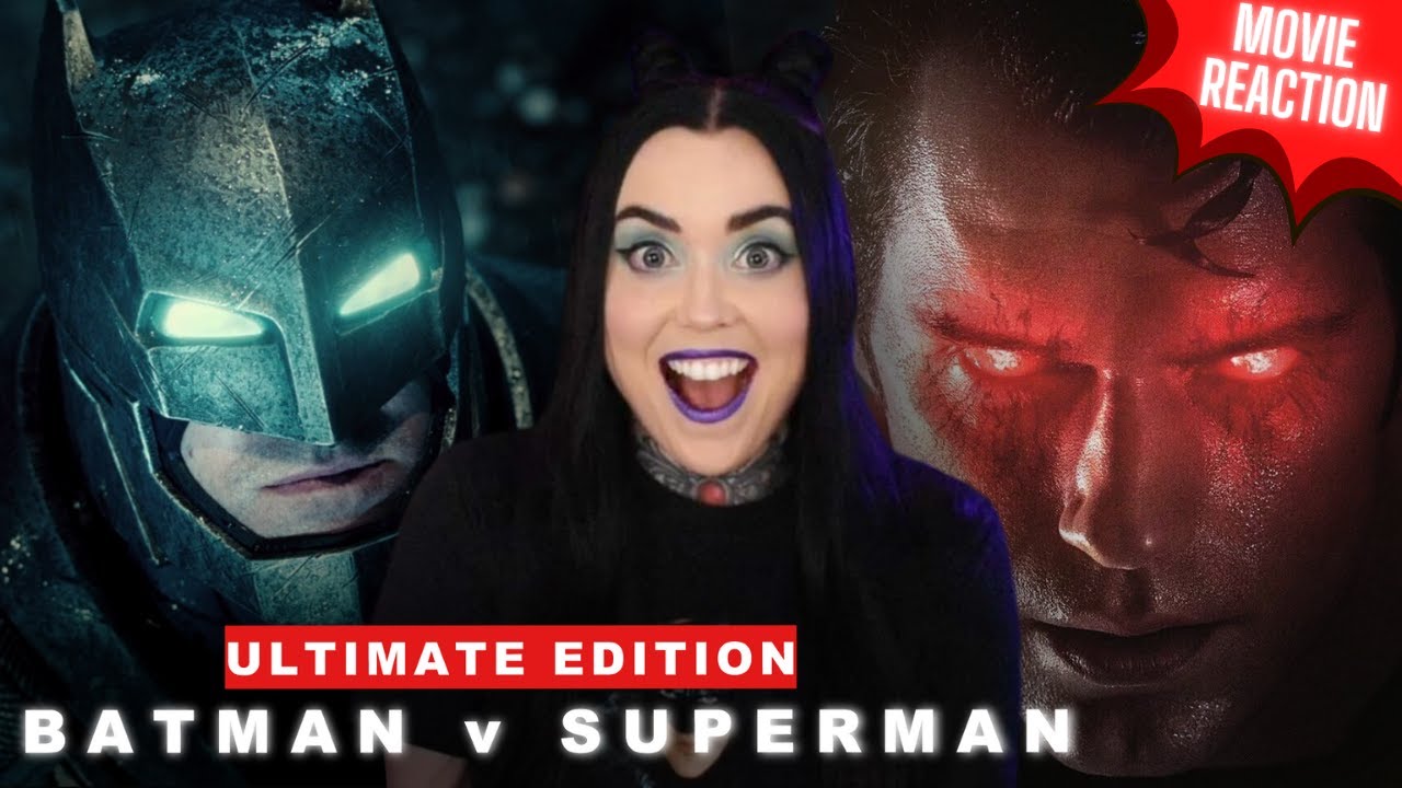 Batman v Superman: Dawn of Justice Ultimate Edition (2016) - MOVIE REACTION - First Time Watching