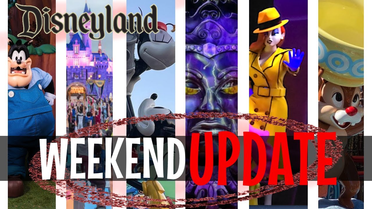 Disneyland News WEEKEND UPDATE! Toontown OPENS, 3 Attractions Return, YOGA, Construction & More 3.19