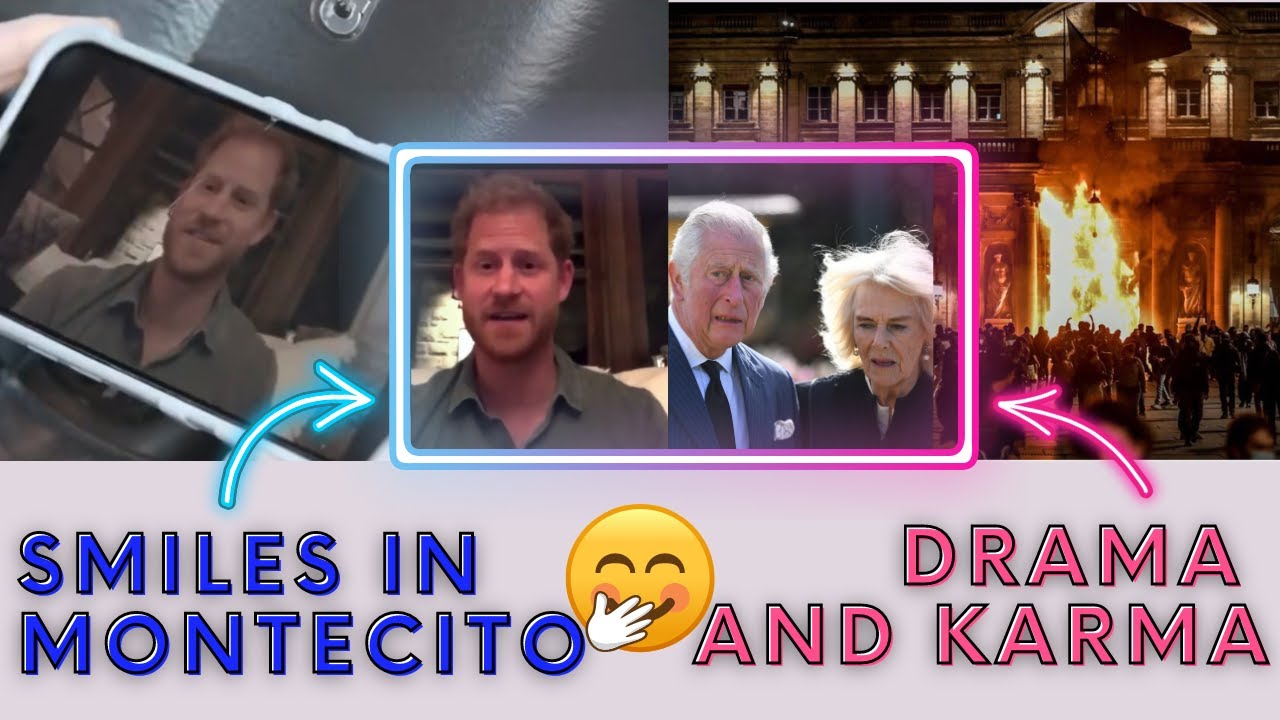 Reporter says "Dangle Archie Off Balcony", Charles & Camilla Trip CANCELLED + Harry Says Hi