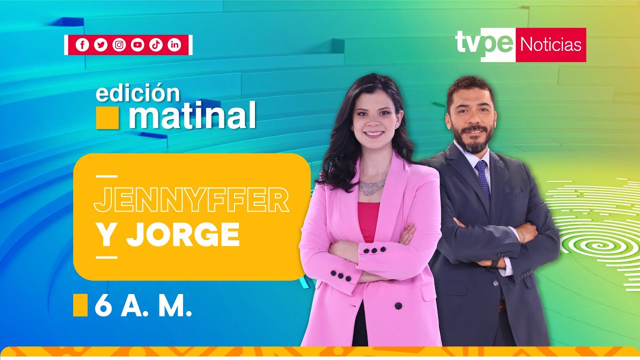 EN VIVO "TVPerú Noticias Edición Matinal II" de hoy martes 25 de abril del 2023
