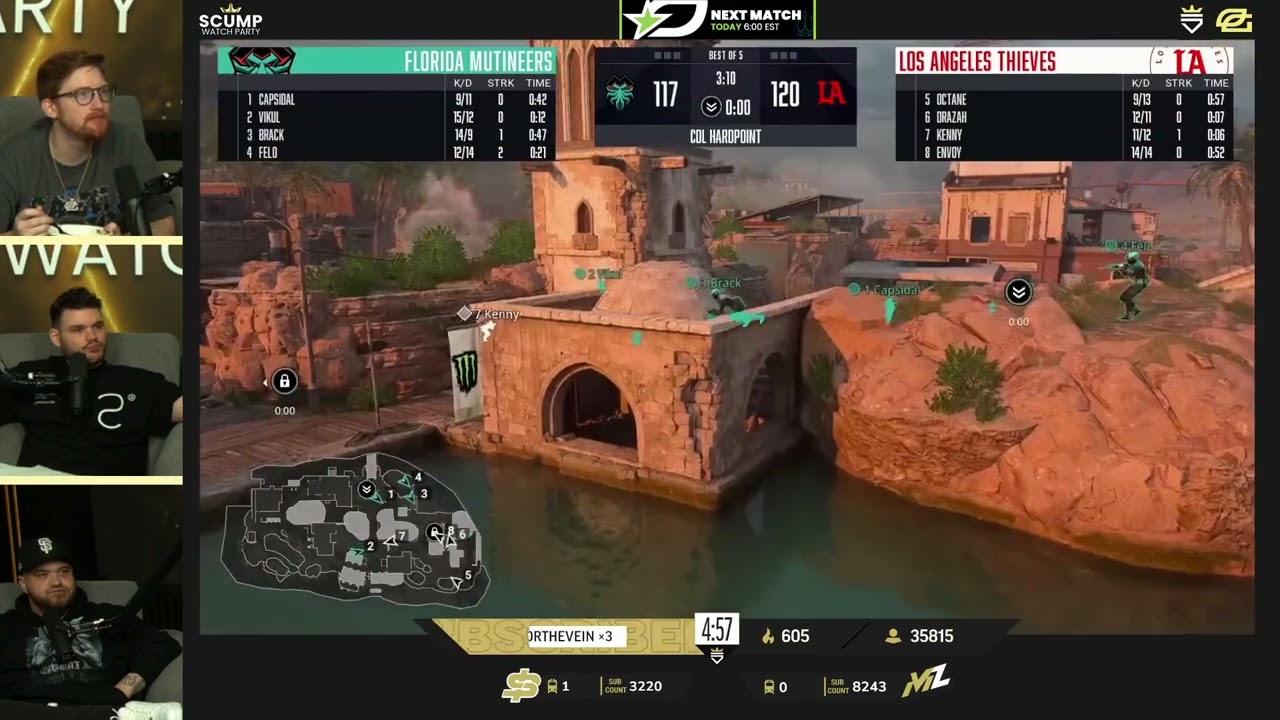 Scump Can't Believe LA Thieves Lost to Florida Mutineers in MAP 1! 😲🔥
