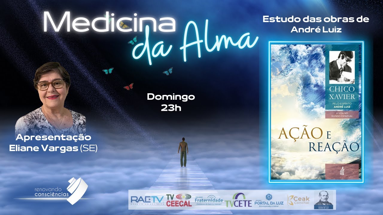 Medicina da Alma -  livro Ação e Reação - Eliane Vargas
