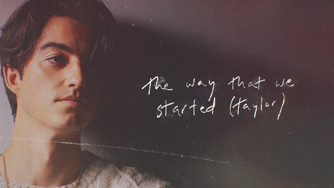 elijah woods - the way that we started (taylor) (official lyric video)