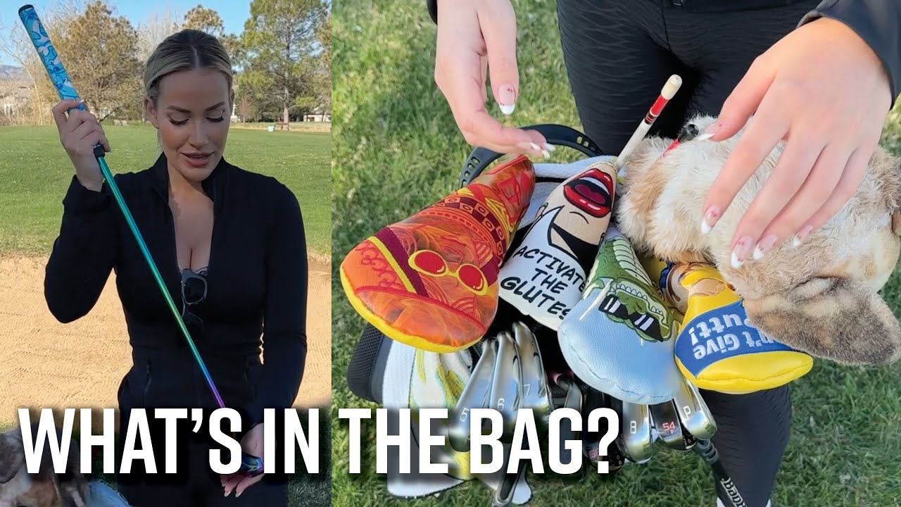 NEW What's In The Bag: Fully Custom Golf Clubs & Accessories 💥 | Paige Spiranac
