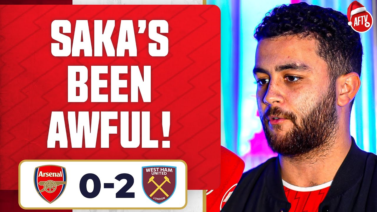 I'll Say It.. Saka's Been Awful! (Frank) | Arsenal 0-2 West Ham