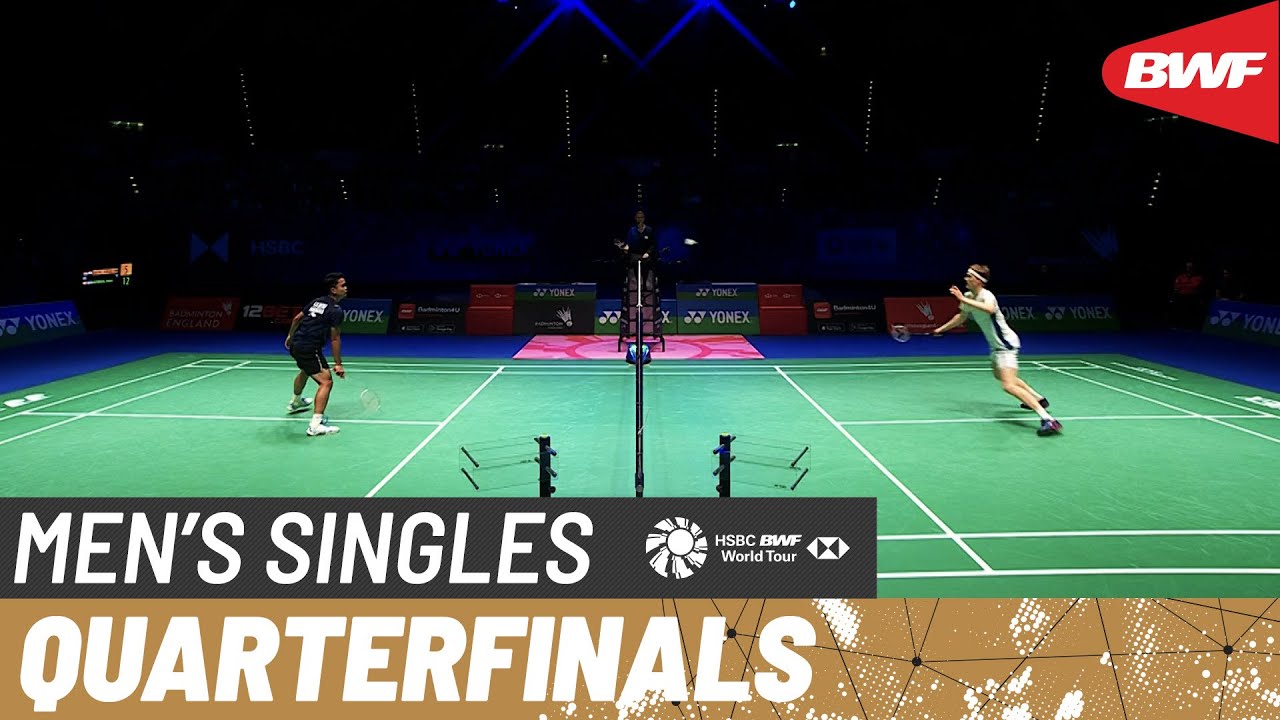 YONEX All England Open 2023 | Anthony Sinisuka Ginting (INA) [3] vs. Anders Antonsen (DEN) | QF