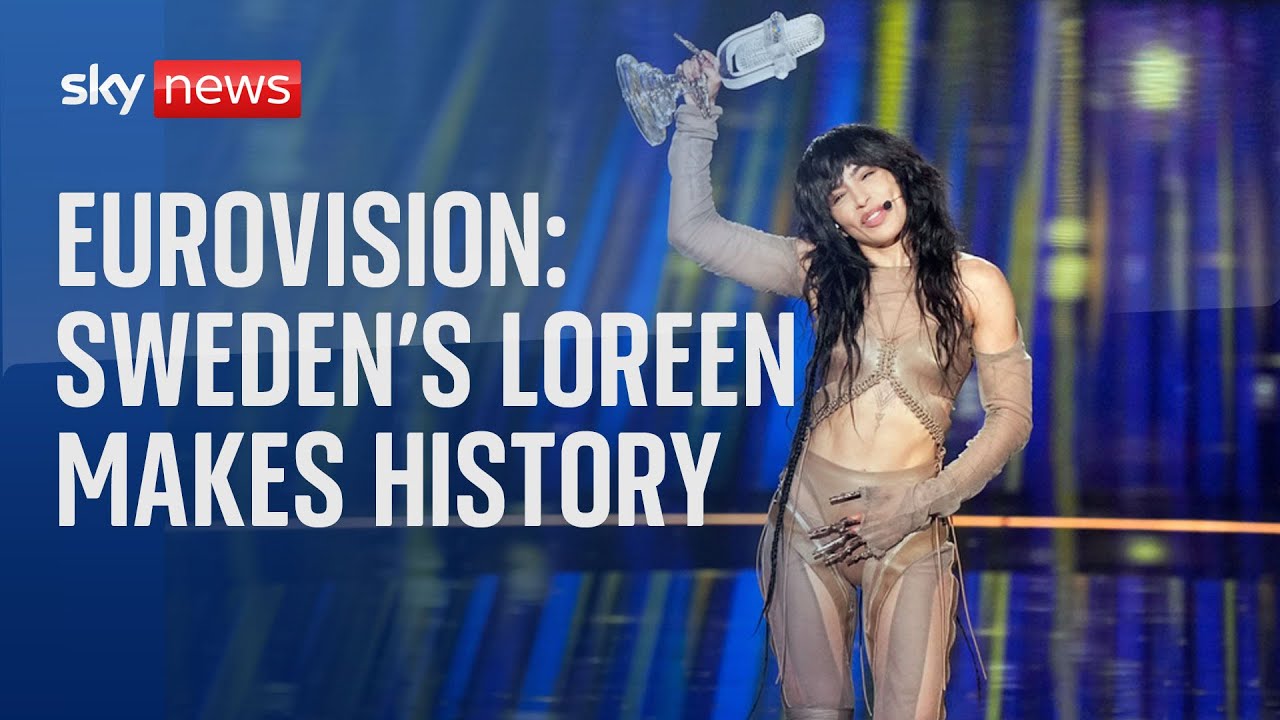 Eurovision 2023: Sweden's Loreen becomes first woman to win contest twice