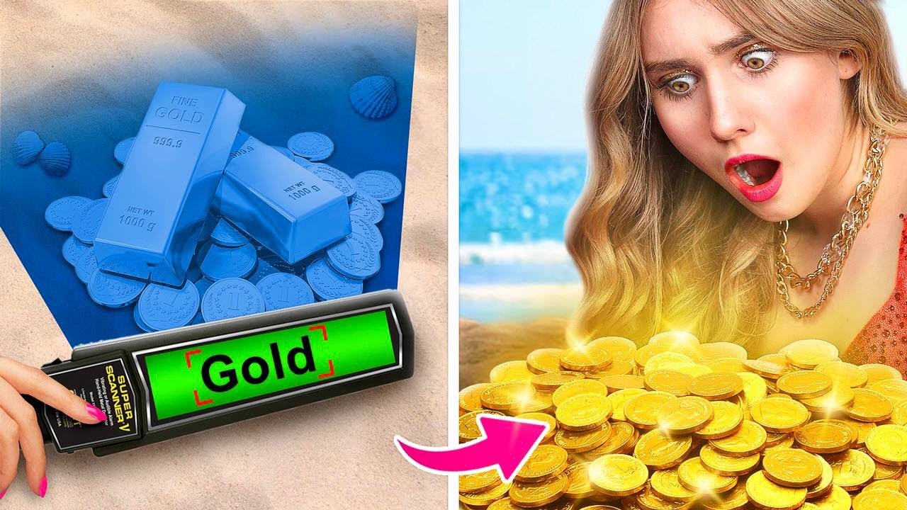 Broke Girl Became Giga Rich || How To Make Money at School
