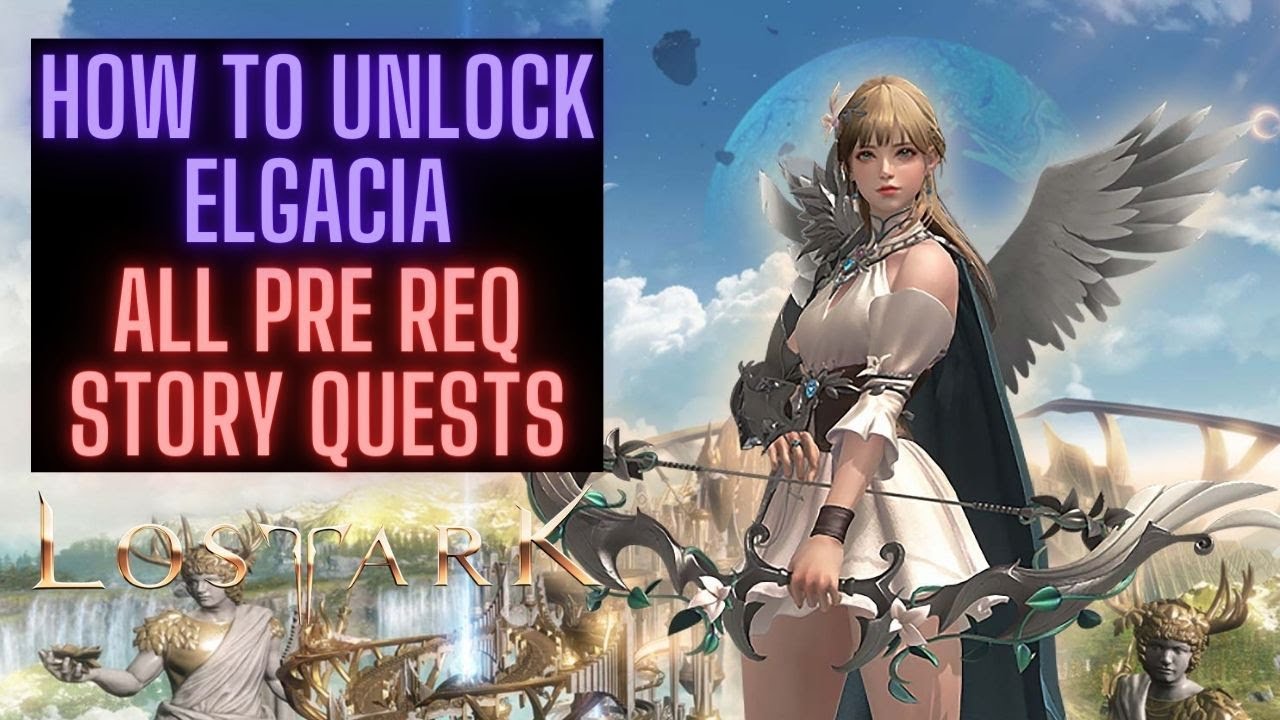 Lost Ark All Elgacia Pre Required Quests and How to find them! ~LOST ARK CODEX IS OP!~