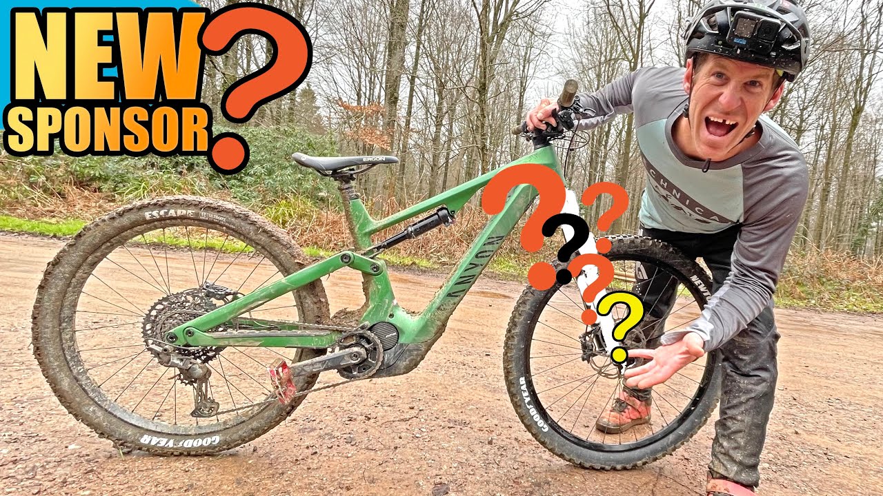 UNVEILING MY NEW SPONSOR AND RIDING MASSIVE MTB JUMPS!