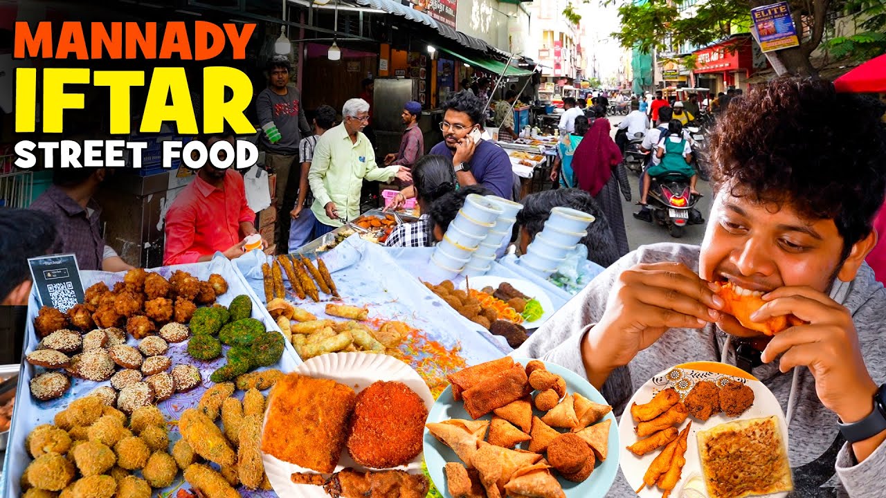 Ramzan Iftar Snacks ❤️ | Mannady Street Food - Irfan's View