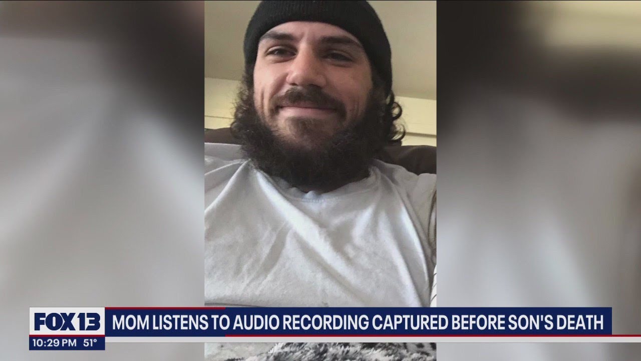 Mom listens to recording captured moments before son was shot and killed | FOX 13 Seattle