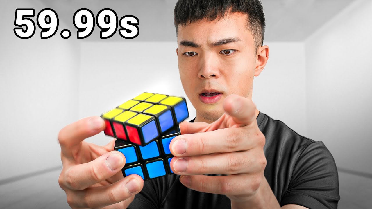 I Learned to Solve the Rubik's Cube in Under 60 Seconds (ft. SoupTimmy)