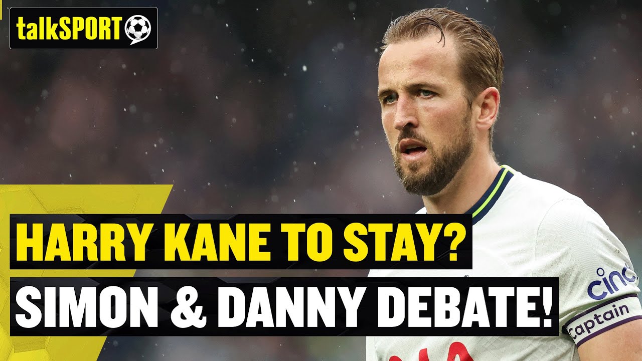 "LOOKS LIKE HE'S STAYING!" 👀 Simon Jordan and Danny Murphy feel Harry Kane may stay at Tottenham! 🤔