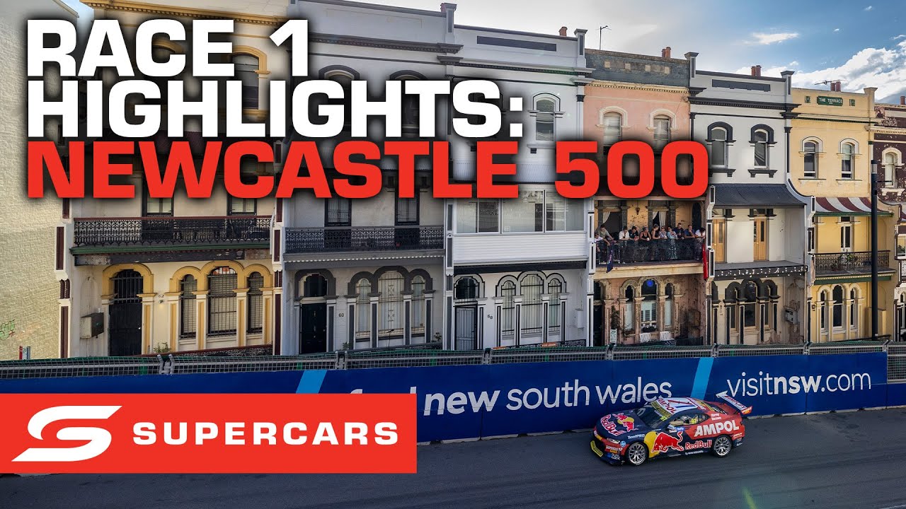 Race 1 Highlights - Thrifty Newcastle 500 | Supercars 2023