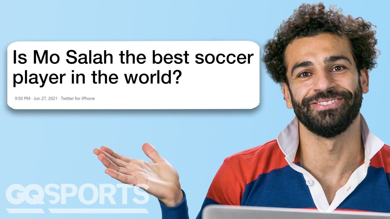 Liverpool's Mo Salah Replies to Fans on the Internet | Actually Me | GQ Sports