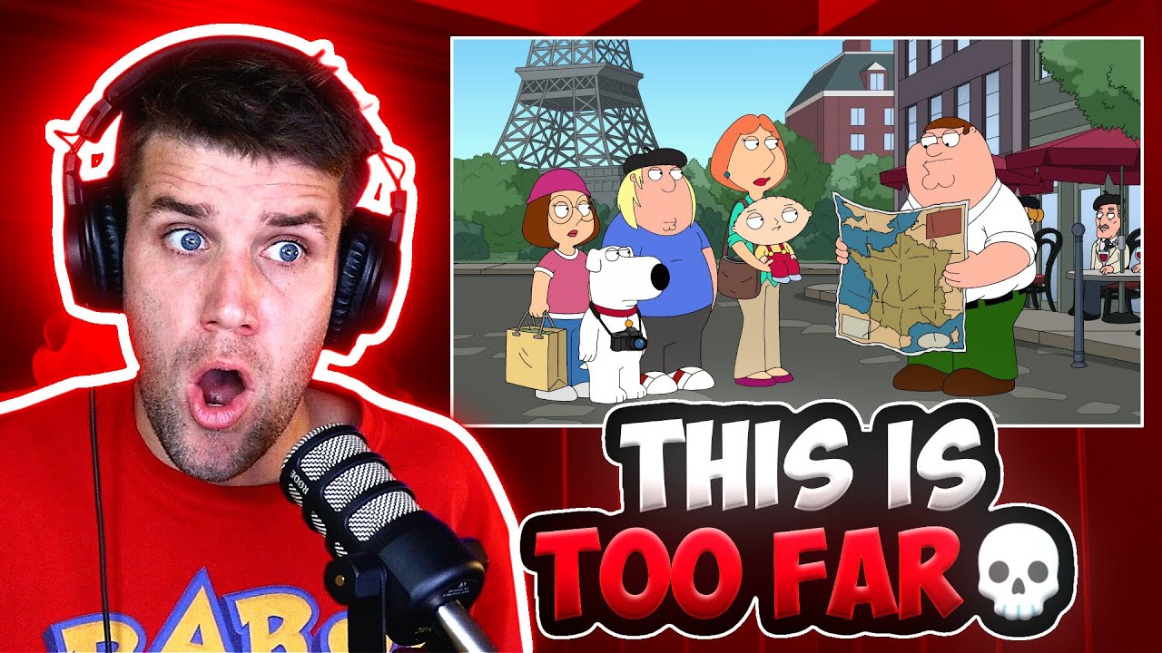 THEY'VE GONE TOO FAR!! | Family Guy - Roasting American Stereotypes (REACTION)