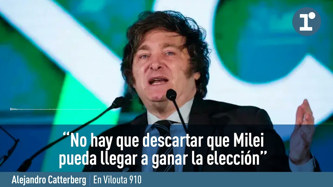 Alejandro Catterberg: "No hay que descartar que Javier Milei pueda llegar a ganar la elección"