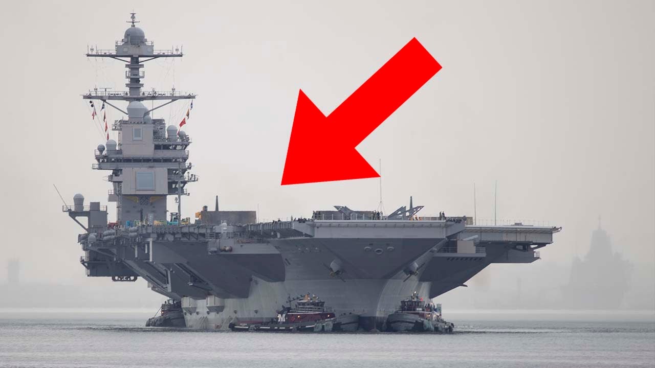 The Super Massive 252 Foot Tall Aircraft Carrier