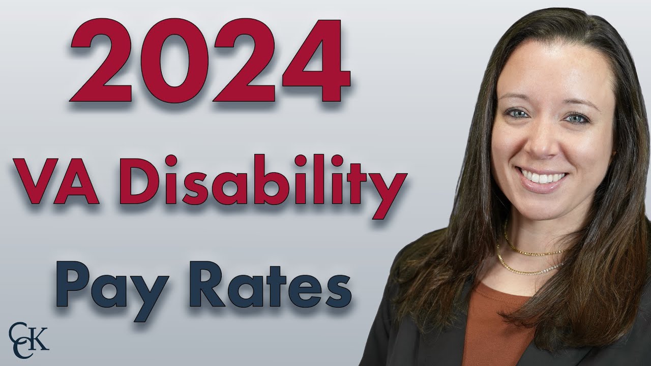 2024 Va Disability Pay Chart And Compensation Rates