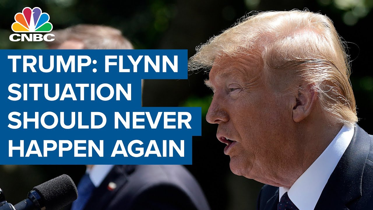 President Donald Trump: What happened to General Flynn should never happen again