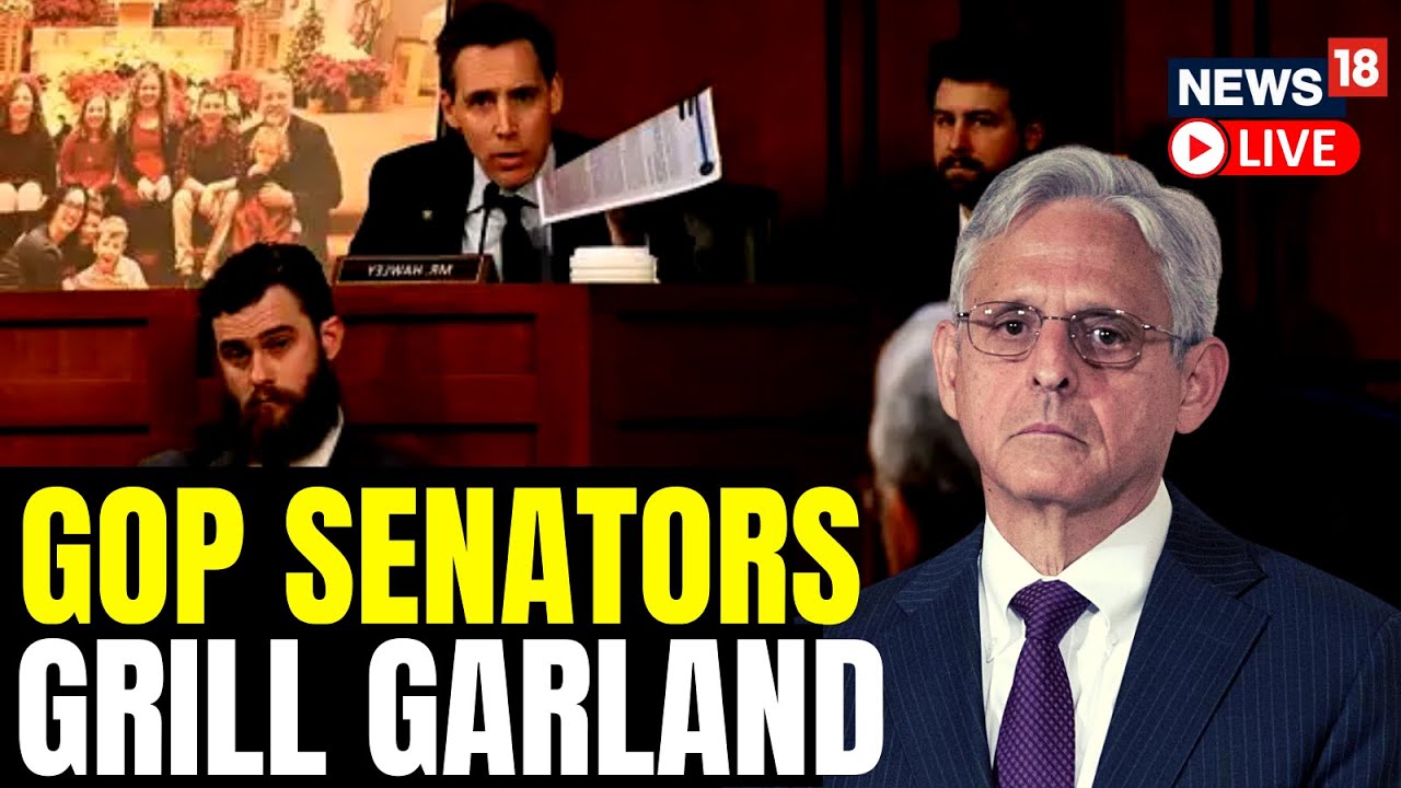 GOP Senators Questions Attorney General Garland Over Threats to Justices, Hunter Biden | LIVE News