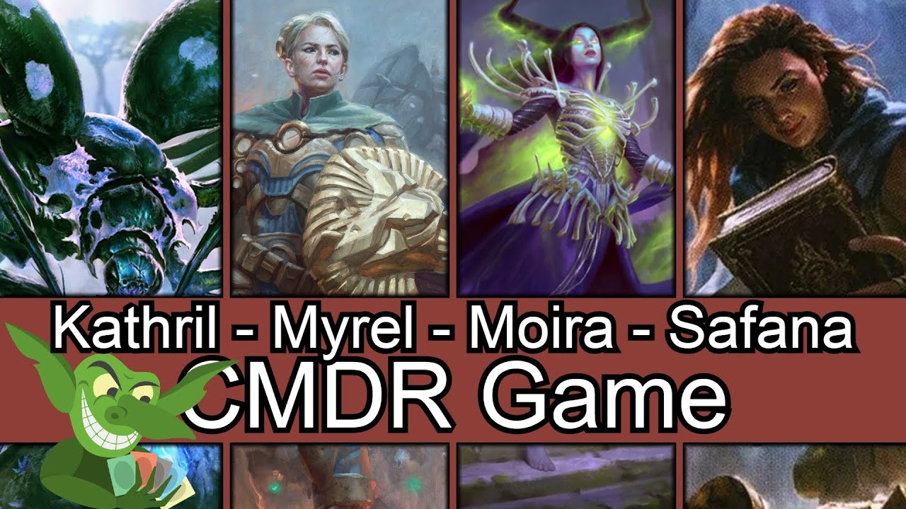 Clever title goes here! Kathril vs Myrel vs Moira Safana #edh #cmdr #mtg commander game play