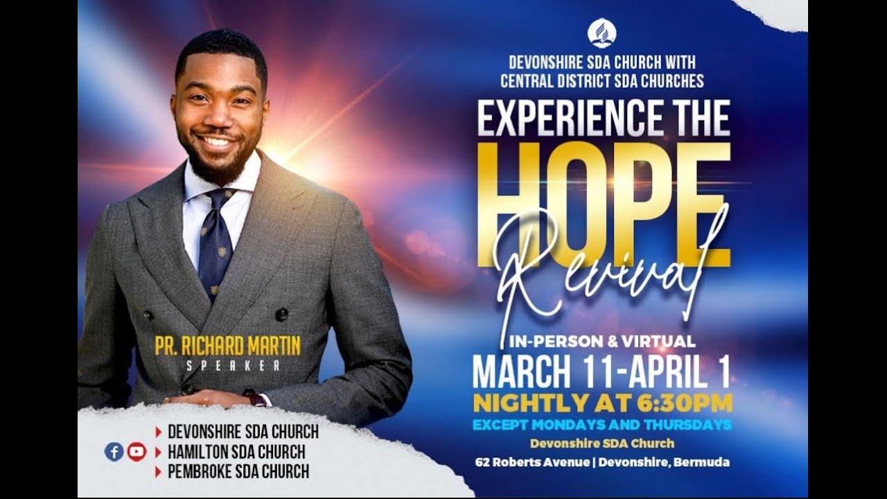 01/Apr/2023 - Experience The Hope Revival - Divine Worship Speaker: Pastor Richard Martin