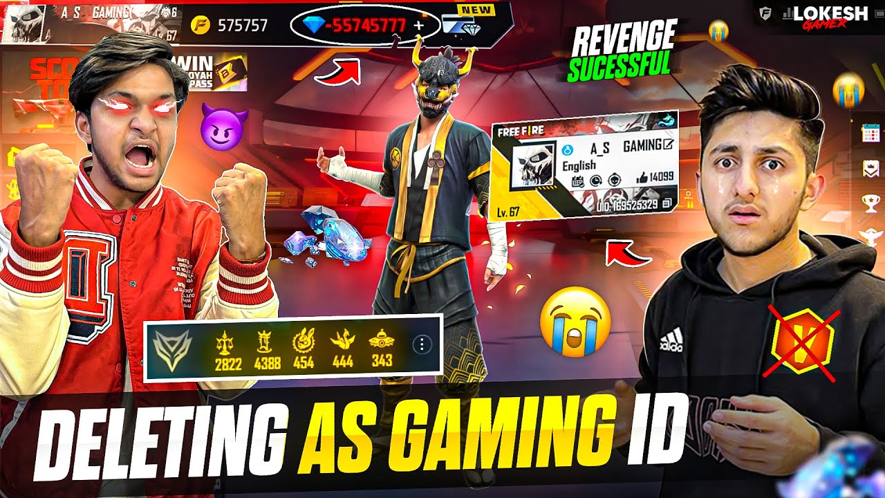 Revenge Deleting As Gaming Account & RIP 20,000 Hacking As guild 😱 Garena Free Fire