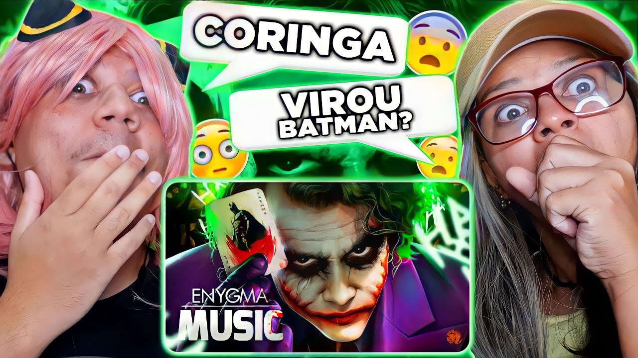 Anya da Dipi Uebi e Mãe Reage, reagem a Why so Serious? | Coringa (Batman) | Enygma