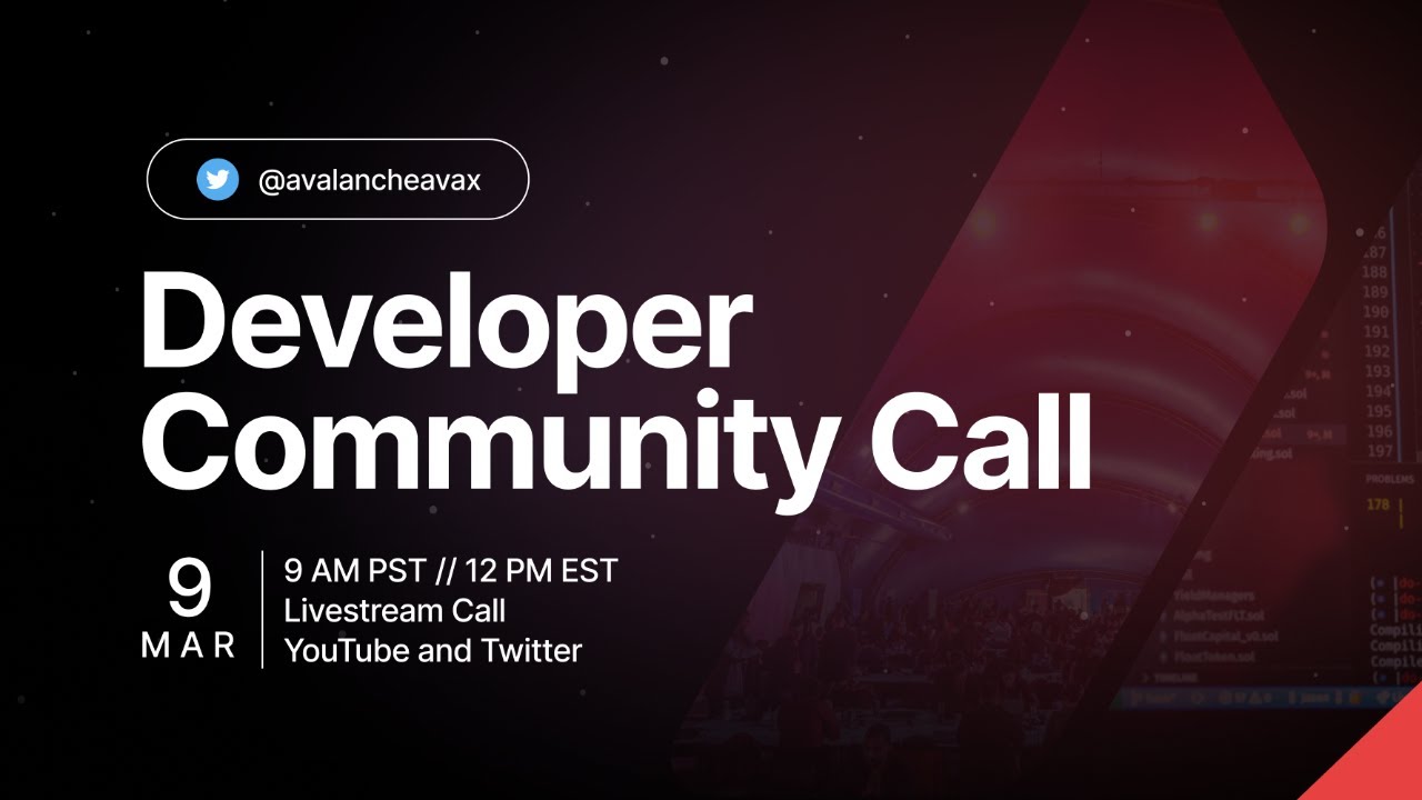 Avalanche Community Developer Call