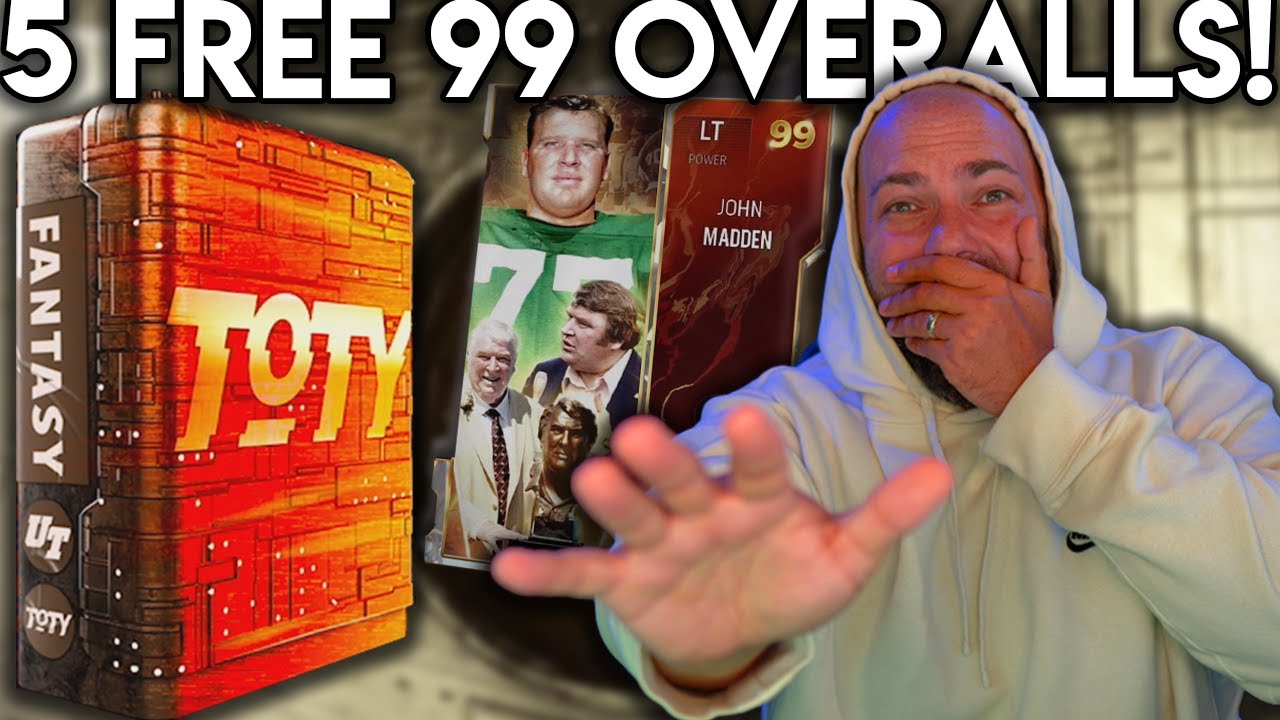 5 FREE 99 Overall Players! Team Of The Year Reveal!