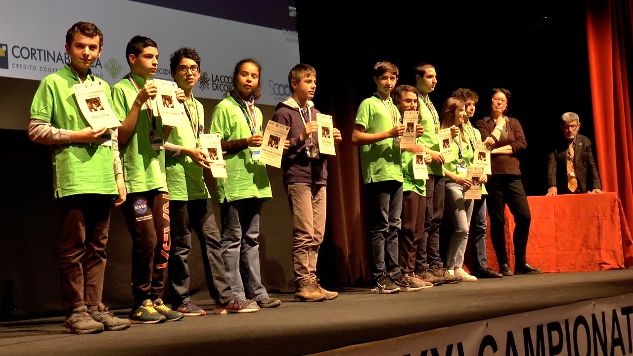 Ecco alcuni dei giovani vincitori dei Campionati italiani di astronomia