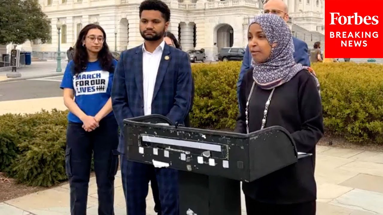 JUST IN: Ilhan Omar Leads Press Briefing To Address Rise In Islamophobia