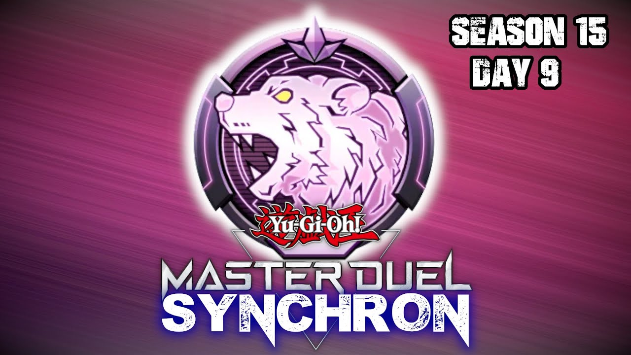 Yu-Gi-Oh! Master Duel Season 15 Diamond grind with Synchron Day  9