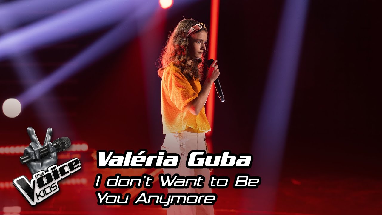 Valéria Guba - "I Don't Want to Be You Anymore" | Prova Cega | The Voice Kids Portugal