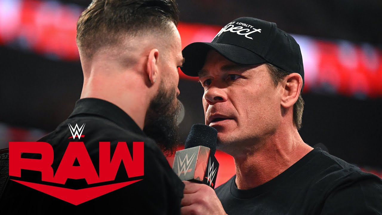 John Cena to Austin Theory "I’ll face you at WrestleMania but you’re not ready”: Raw, March 6, 2023
