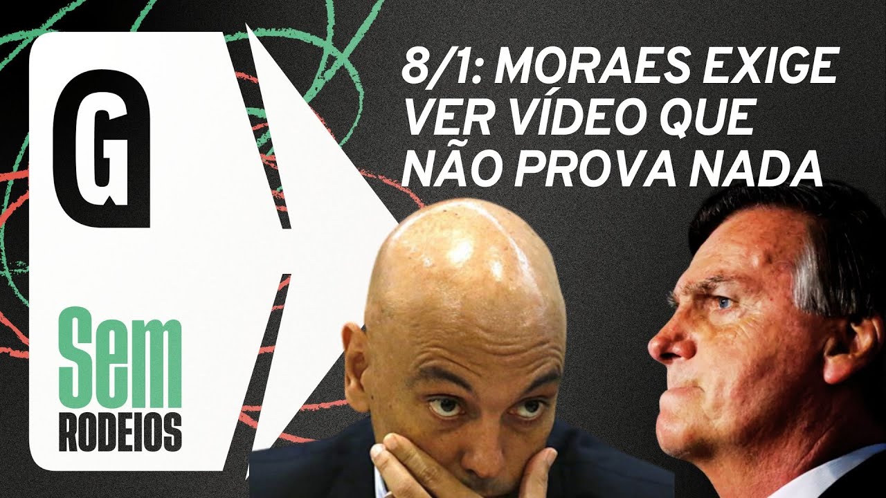Alexandre de Moraes vs. Bolsonaro: perseguição por vídeo do 8/1