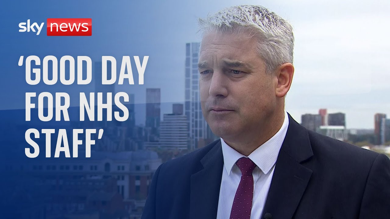 NHS pay deal: 'A good day for staff' - Health Secretary